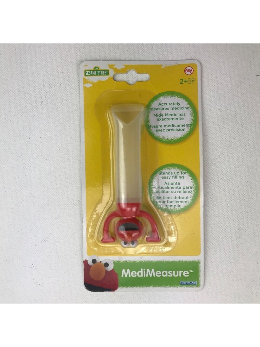 Sesame Street Elmo MediMeasure Medicine Measure Kids Stand Up